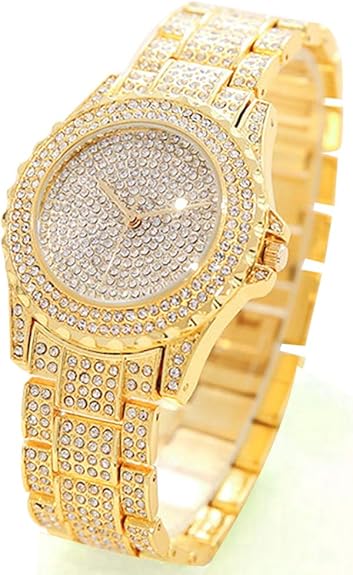 Iced out timepiece
