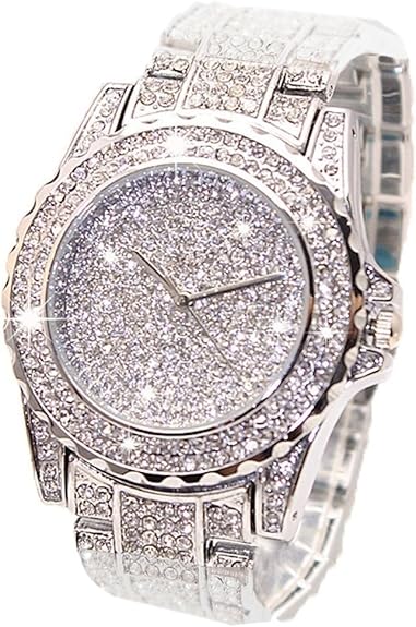 Iced out timepiece